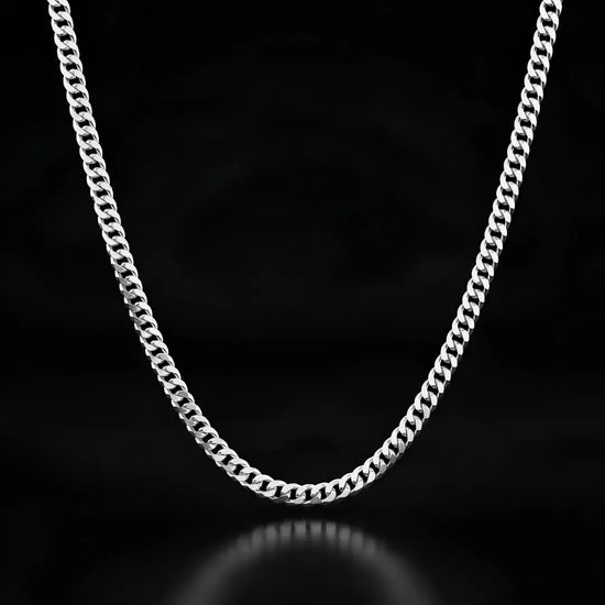 Stainless Steel Tarnish-Proof Cuban Link Chain 60cm x 4mm
