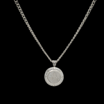 Load image into Gallery viewer, Silver Full Sovereign Pendant Necklace – 1913 Coin