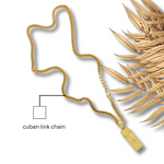 Load image into Gallery viewer, 18K Gold Bar Pendant Necklace