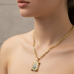 Load image into Gallery viewer, 18K Gold Filled Holy Virgin Mary Pendant Necklace