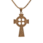 Load image into Gallery viewer, 18K Rose Gold Filled Cross Pendant Necklace