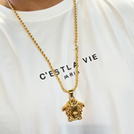 Load image into Gallery viewer, 18K Gold Filled Men's Pendant Necklace