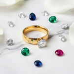 Load image into Gallery viewer, 18K Gold Filled Women’s Diamond Ring