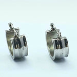 Load image into Gallery viewer, Men's Stainless Steel Hoop Earrings - Tarnish Proof