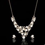 Load image into Gallery viewer, 18K Gold Filled Pearl Fancy Set