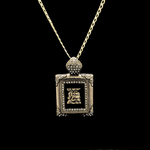 Load image into Gallery viewer, 14K Gold Filled Frame Pendant Necklace