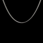 Load image into Gallery viewer, Silver Rhodium Plated Interlinked Chain.