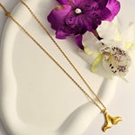 Load image into Gallery viewer, 18K Gold Filled Fin pendant Necklace