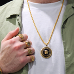 Load image into Gallery viewer, 18K Gold Filled Statement Ring