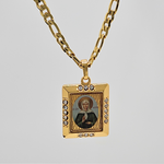 Load image into Gallery viewer, 18K Gold Filled Holy Virgin Mary Pendant Necklace