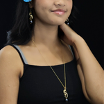 Load image into Gallery viewer, 18K Gold Filled Hawaiian Sea Horse Pendant Necklace