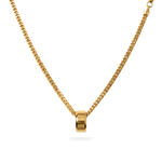 Load image into Gallery viewer, 18K Gold Filled Cuban Link Chain with Ring