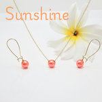 Load image into Gallery viewer, 18K Gold Filled Hawaiian Pearl Set