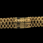 Load image into Gallery viewer, Gold Stainless Steel Diamond Bracelet