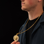 Load image into Gallery viewer, 18k Gold Filled Lion Head Pendant with CZ