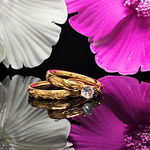 Load image into Gallery viewer, 14K Gold Hawaiian Twin Ring