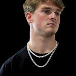 Load image into Gallery viewer, Silver Interlinked Chain With Pearl Neklace