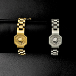 Load image into Gallery viewer, Gold Filled Bracelets In Gold & Silver Finish