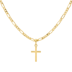 Load image into Gallery viewer, 14K Gold Filled Cross Pendant Necklace
