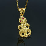Load image into Gallery viewer, 18K Gold Filled Maori TIKI Pendant Necklace