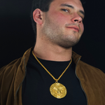 Load image into Gallery viewer, 18K Gold Filled Large Pendant Necklace
