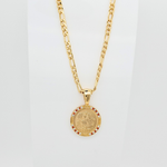 Load image into Gallery viewer, 18K Gold Filled 1913 Sovereign Pendant Necklace