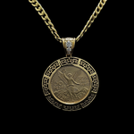 Load image into Gallery viewer, 14K Gold Filled 50 Peso Pendant Necklace
