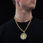 Load image into Gallery viewer, 14K Gold Filled 50 Peso Pendant Necklace
