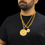 Load image into Gallery viewer, 18K Gold Filled Large Pendant Necklace
