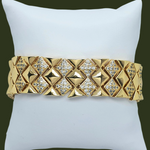 Load image into Gallery viewer, 18K Gold Filled Bracelets with CZ
