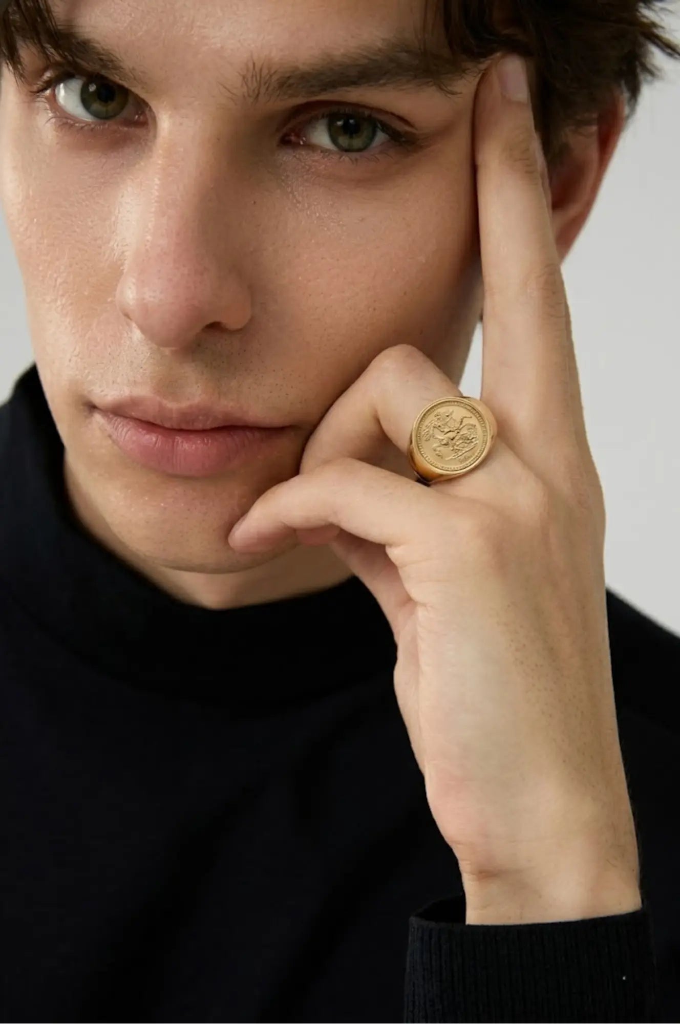 18K Gold Filled Sovereign Rings
