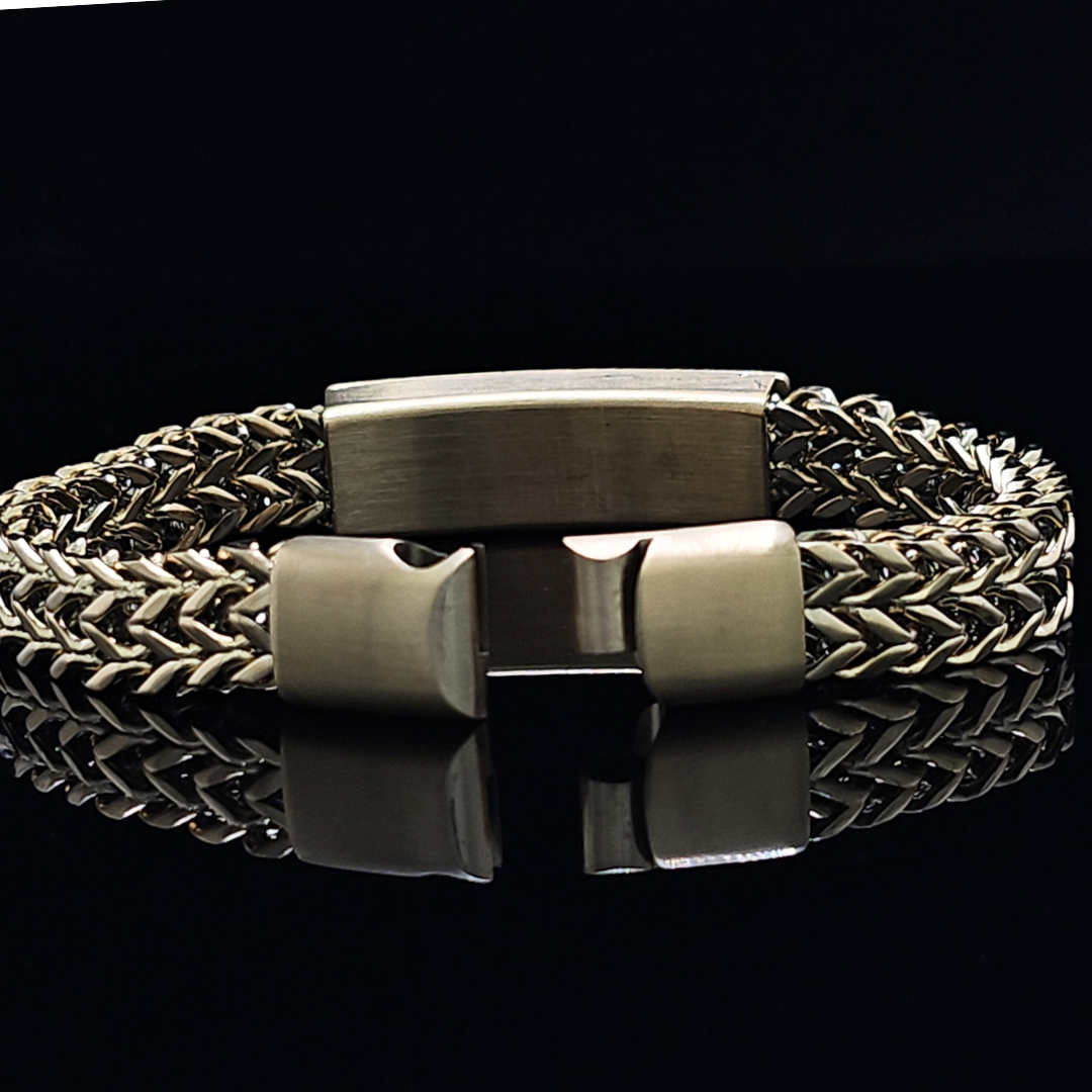 Mens & Womens Stainless Steel Iconic Bracelet