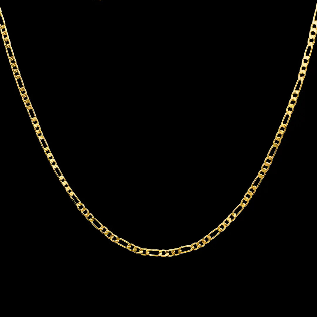 18K Gold Filled Figaro Chain Necklace
