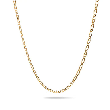 18K Gold Filled Mariner Chain Necklace - 58cm x 5mm