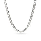 Silver Cuban Link Chain (60cm / 12mm) – Tarnish-Proof Heavyweight Statement Necklace for Men