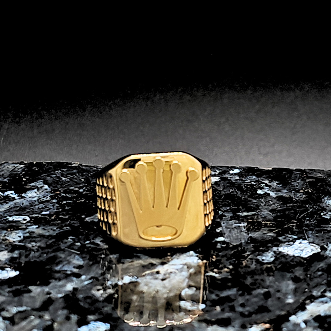 18K Gold Filled Iconic Crown Ring