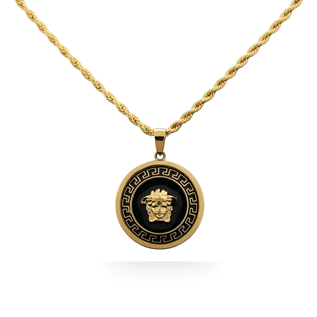 18K Gold Filled Iconic Pendant Necklace
