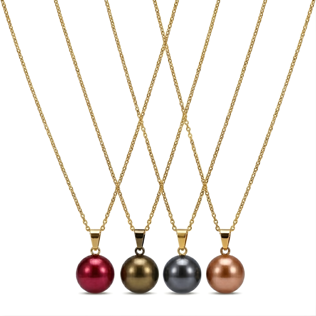 18K Gold Filled Hawaiian Pearl Necklace x 60cm