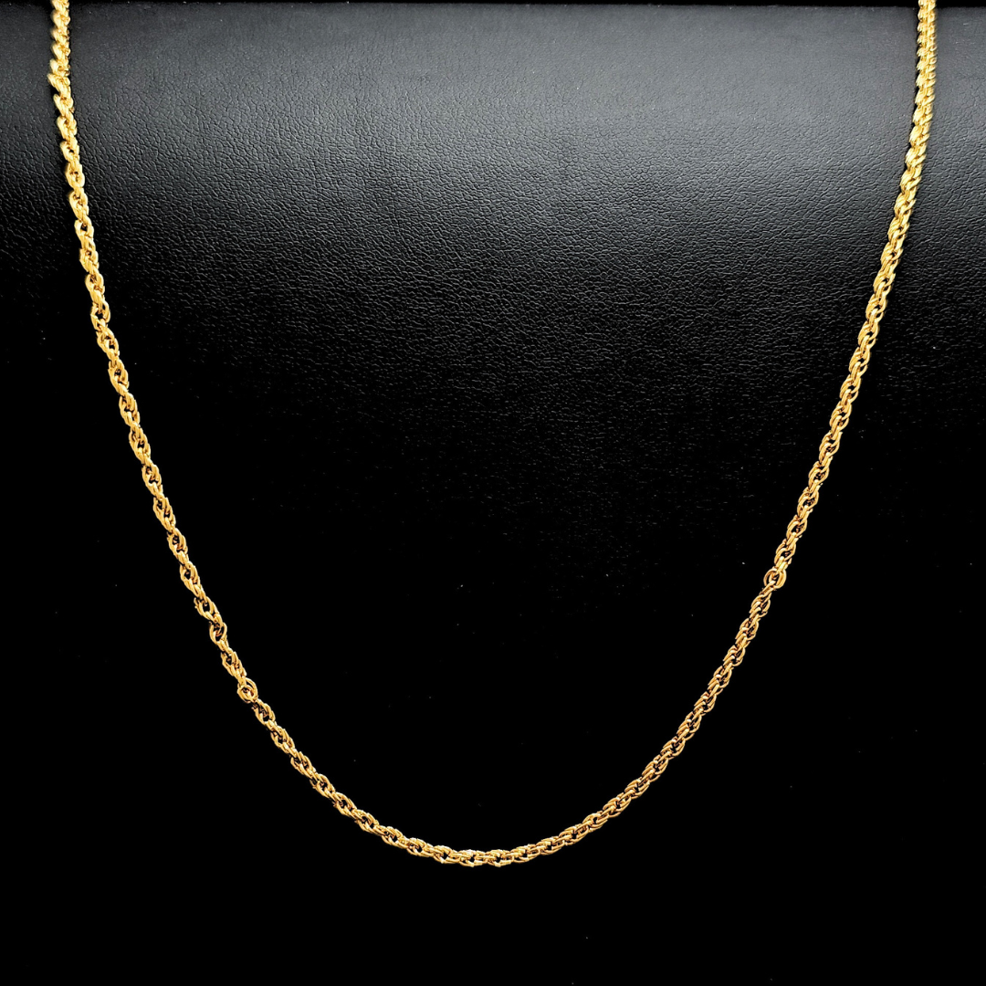 18K Gold Filled Rope Chain