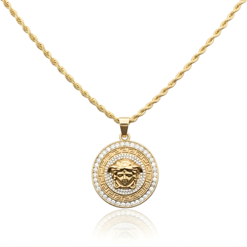 18K Gold Filled Iconic Pendant Necklace