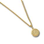 Load image into Gallery viewer, 18k Gold Filled Sovereign Pendant Necklace
