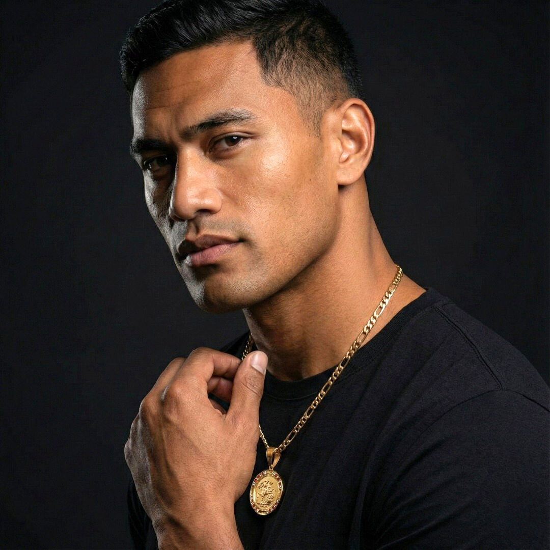 18K Gold Filled 1913 Sovereign Pendant Necklace