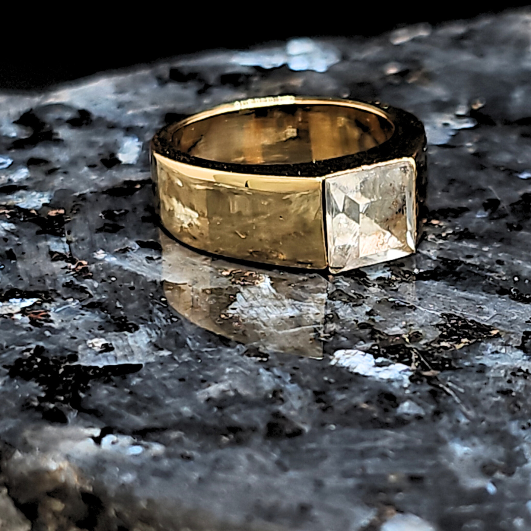 18K Gold Filled Diamond Ring