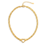 18K Gold Filled Herringbone Flat Snake Chain Necklace – Flexible Liquid Gold Collar Necklace for Women