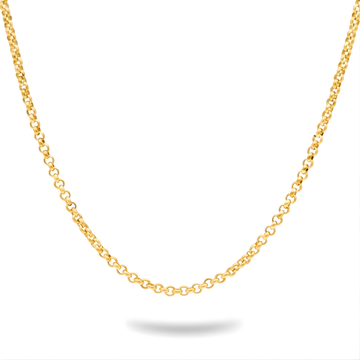 18K Gold Filled Belcher Chain Necklace