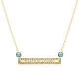 14k Gold Filled "PROUD TO BE A TONGAN' Necklace