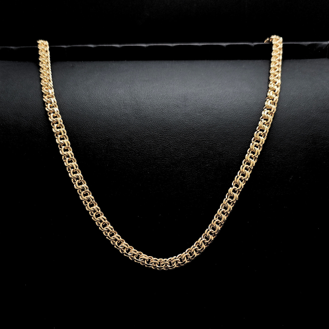 18K Rose Gold Filled Interlinked Chain