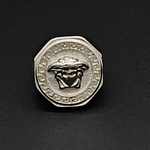 Load image into Gallery viewer, Silver Mythic Head Statement Ring – Bold Luxury Design for Men