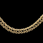 Load image into Gallery viewer, 18K Rose Gold Filled Interlinked Chain
