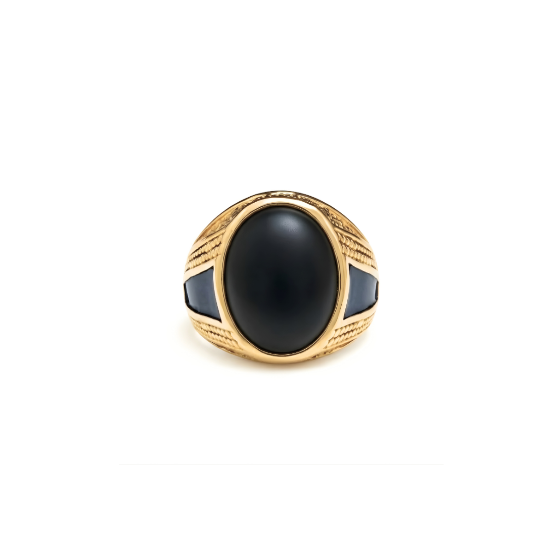 Luxury Men's Onyx Rings